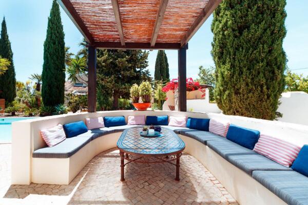 Luxury outdoor sofa Casa Porta Azul